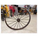 Vintage Steel Wheel 48"