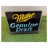 Miller Genuine Draft Light Up Sign