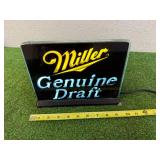 Miller Genuine Draft Light Up Sign