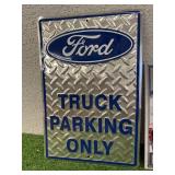 Ford Trucks Metal Signs