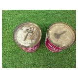 2 Vintage Cans Maytag Power Unit Grease - Sealed