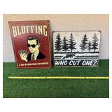 Metal Novelty Signs