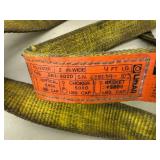 Tote of Large Ratchet Straps, Liftall & Tow Strap