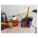 Assorted Oils, Lubricants, Spray Cans