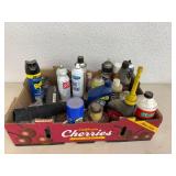 Assorted Oils, Lubricants, Spray Cans