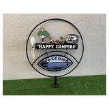 Happy Campers Animated Sign With Propeller