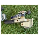 Fire Extinguisher, Bungee Cords & Vertical Surface Clamps