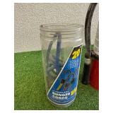 Fire Extinguisher, Bungee Cords & Vertical Surface Clamps