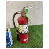 Fire Extinguisher, Bungee Cords & Vertical Surface Clamps