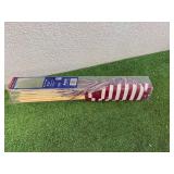 8" x 12" US Flags - 14 Pack