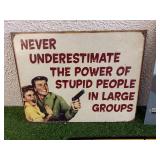 Metal Novelty Signs