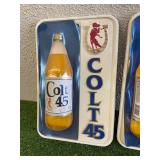 Colt 45 Beer Signs