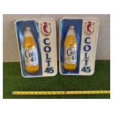 Colt 45 Beer Signs