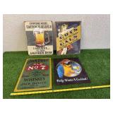 Metal Beer, Jack Daniels Man Cave Signs