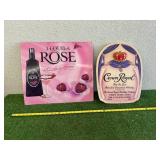 Crown Royal & Tequila Rose Signs