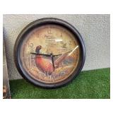 American Expedition Clock, Terry Redlin Metal Hunting/Fishing Sign