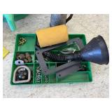 Oil Drain Pans, Oil Can, Funnel, Hose Clamps & More