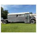 1997 International Bus/Motorized Home with Gooseneck Hitch