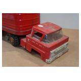 Vintage Marx Hi-Way Express Van Lines Semi-Truck and Trailer