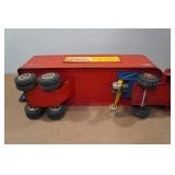 Vintage Marx Hi-Way Express Van Lines Semi-Truck and Trailer