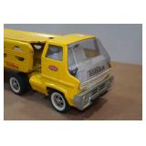 Vintage Tonka Car Carrier Truck and Trailer