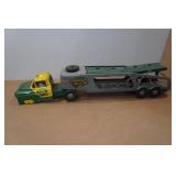 Vintage Marx Lumar Transport Company Semi-Truck and Trailer