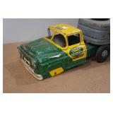 Vintage Marx Lumar Transport Company Semi-Truck and Trailer