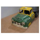 Vintage Marx Lumar Transport Company Semi-Truck and Trailer