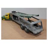 Vintage Marx Lumar Transport Company Semi-Truck and Trailer