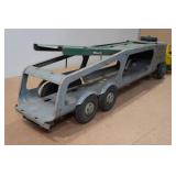 Vintage Marx Lumar Transport Company Semi-Truck and Trailer