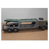 Vintage Marx Lumar Transport Company Semi-Truck and Trailer