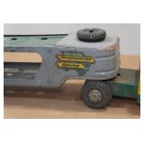 Vintage Marx Lumar Transport Company Semi-Truck and Trailer