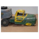 Vintage Marx Lumar Transport Company Semi-Truck and Trailer