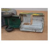 Vintage Marx Lumar Transport Company Semi-Truck and Trailer