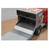Vintage Ertl International NASCAR Racecar Hauler Truck and Trailer