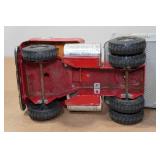 Vintage Ertl International NASCAR Racecar Hauler Truck and Trailer