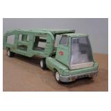 Vintage Tonka Car Carrier Truck and Trailer