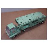 Vintage Tonka Car Carrier Truck and Trailer