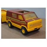 Vintage Tonka Van & Pop-Up Camper