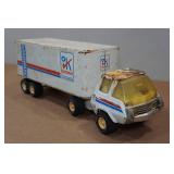 Vintage Tonka Hardware Stores Semi-Truck and Trailer