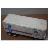 Vintage Tonka Hardware Stores Semi-Truck and Trailer