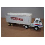 Vintage Mini-Tonka Semi-Truck and Trailer