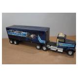 Vintage Nylint Silver Knight Express Semi-Truck and Trailer