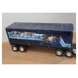 Vintage Nylint Silver Knight Express Semi-Truck and Trailer