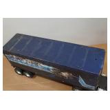 Vintage Nylint Silver Knight Express Semi-Truck and Trailer