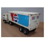 Vintage Ertl International Pepsi Semi-Truck and Trailer