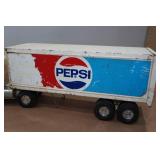 Vintage Ertl International Pepsi Semi-Truck and Trailer