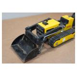Vintage Tonka Trencher Backhoe Tractor