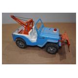 Vintage Tonka Jeep Wrecker and Plow Truck