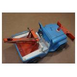 Vintage Tonka Jeep Wrecker and Plow Truck